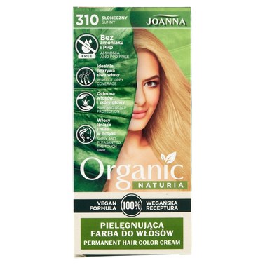 Joanna Naturia Organic Pielęgnująca farba do włosów słoneczny 310 - 2