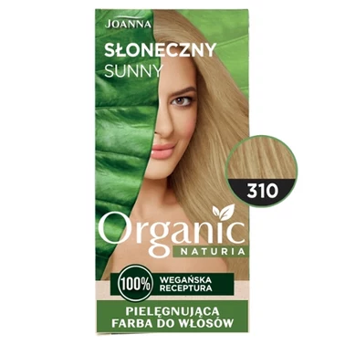 Joanna Naturia Organic Pielęgnująca farba do włosów słoneczny 310 - 0