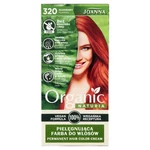 Joanna Naturia Organic Pielęgnująca farba do włosów płomienny 320