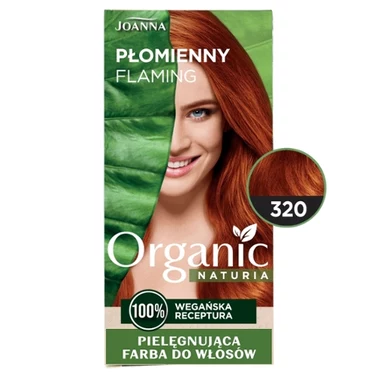 Joanna Naturia Organic Pielęgnująca farba do włosów płomienny 320 - 1