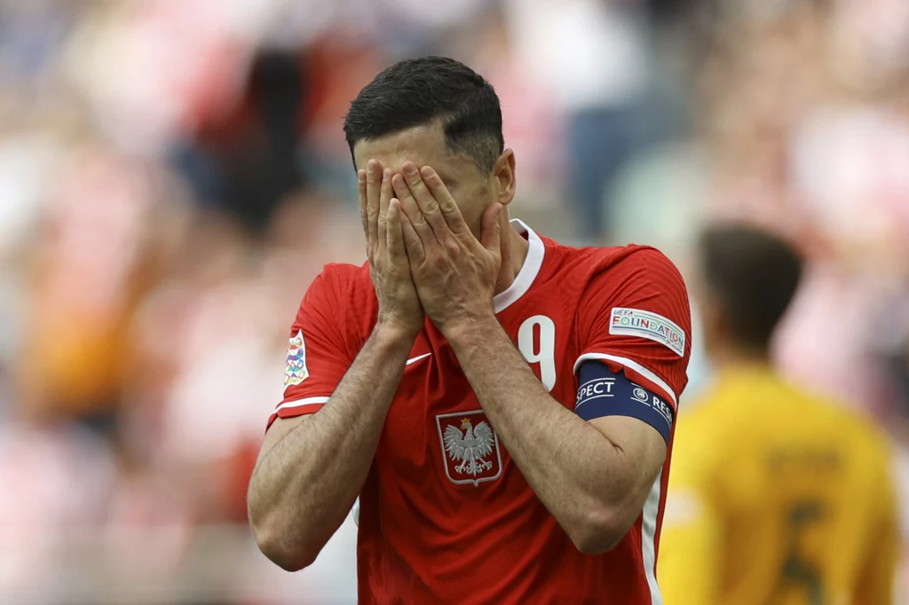 Robert Lewandowski w barwach reprezentacji Polski Robert Lewandowski w barwach reprezentacji Polski