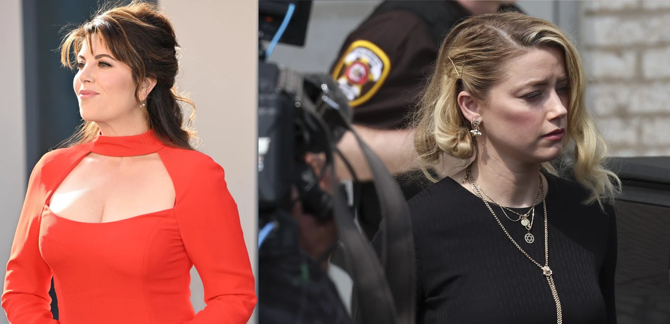 Monica Levinsky i Amber Heard Monica Levinsky i Amber Heard
