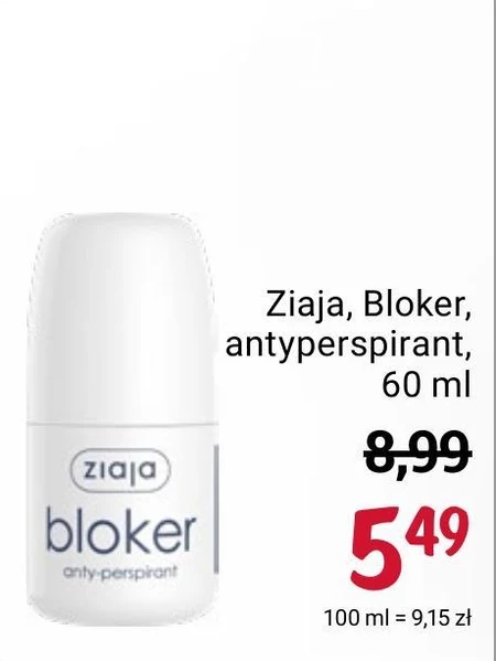 Antyperspirant Ziaja