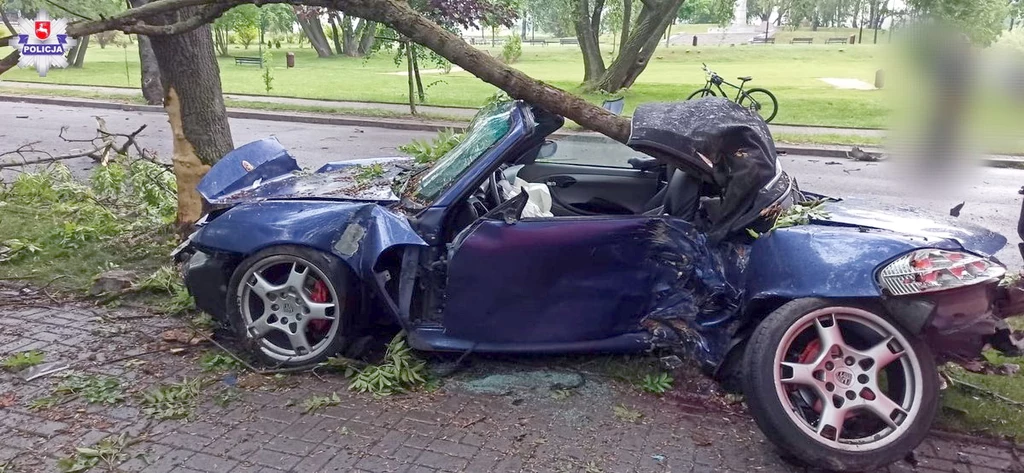 Kierowcę Porsche obowiązywał dożywotni zakaz kierowania