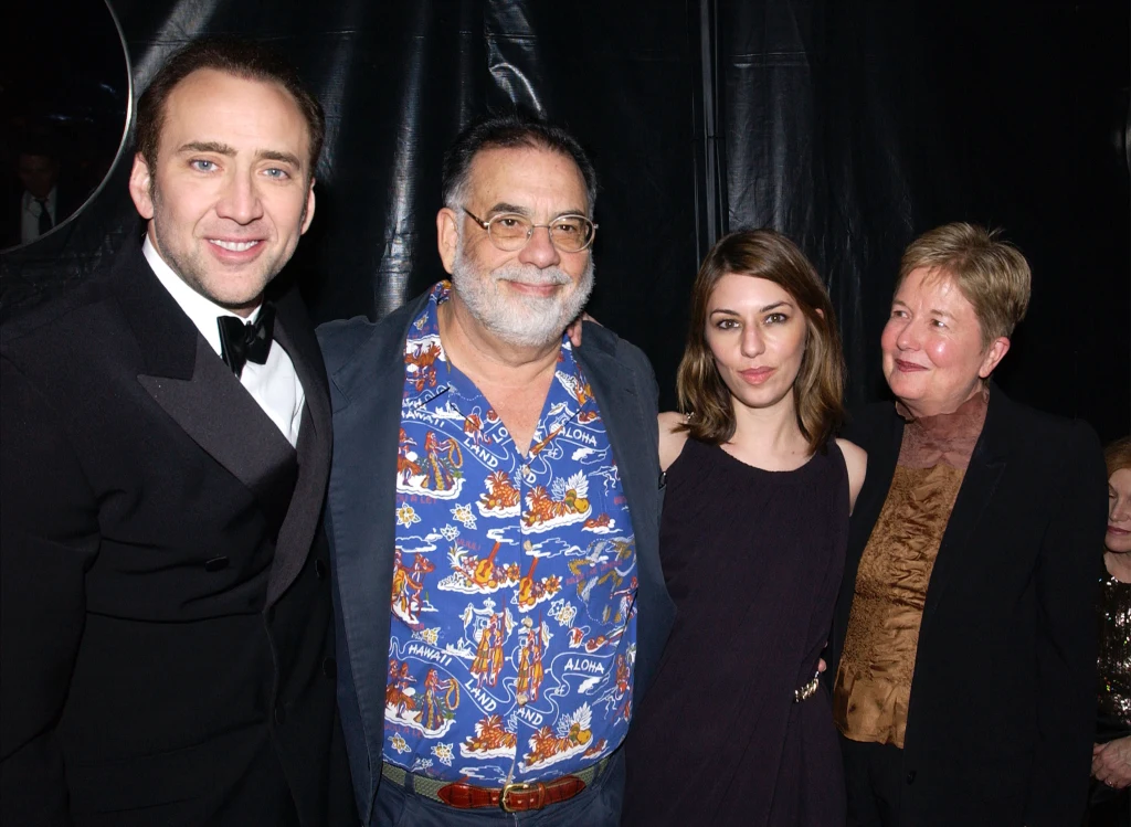 Nicolas Cage, Francis Ford Coppola, Sofia Coppola, Eleanor Coppola