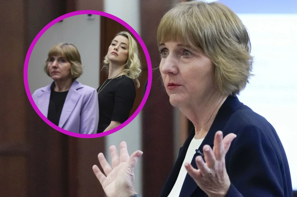 Prawniczka Amber Heard Elaine Charlson Bredhoft 