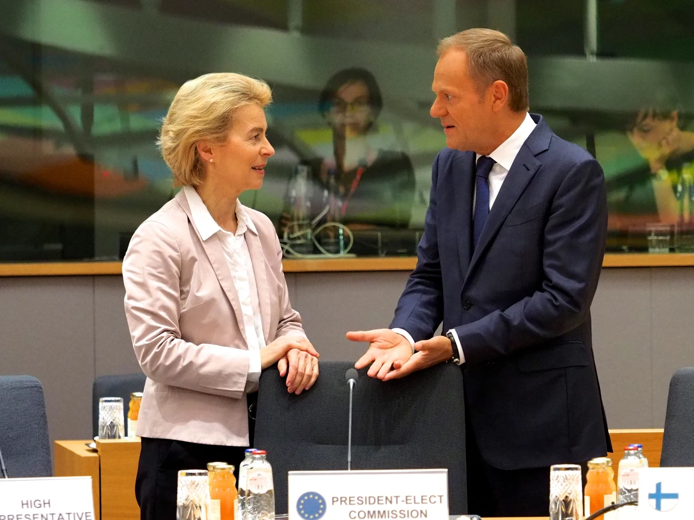 Ursula von der Leyen i Donald Tusk Ursula von der Leyen i Donald Tusk