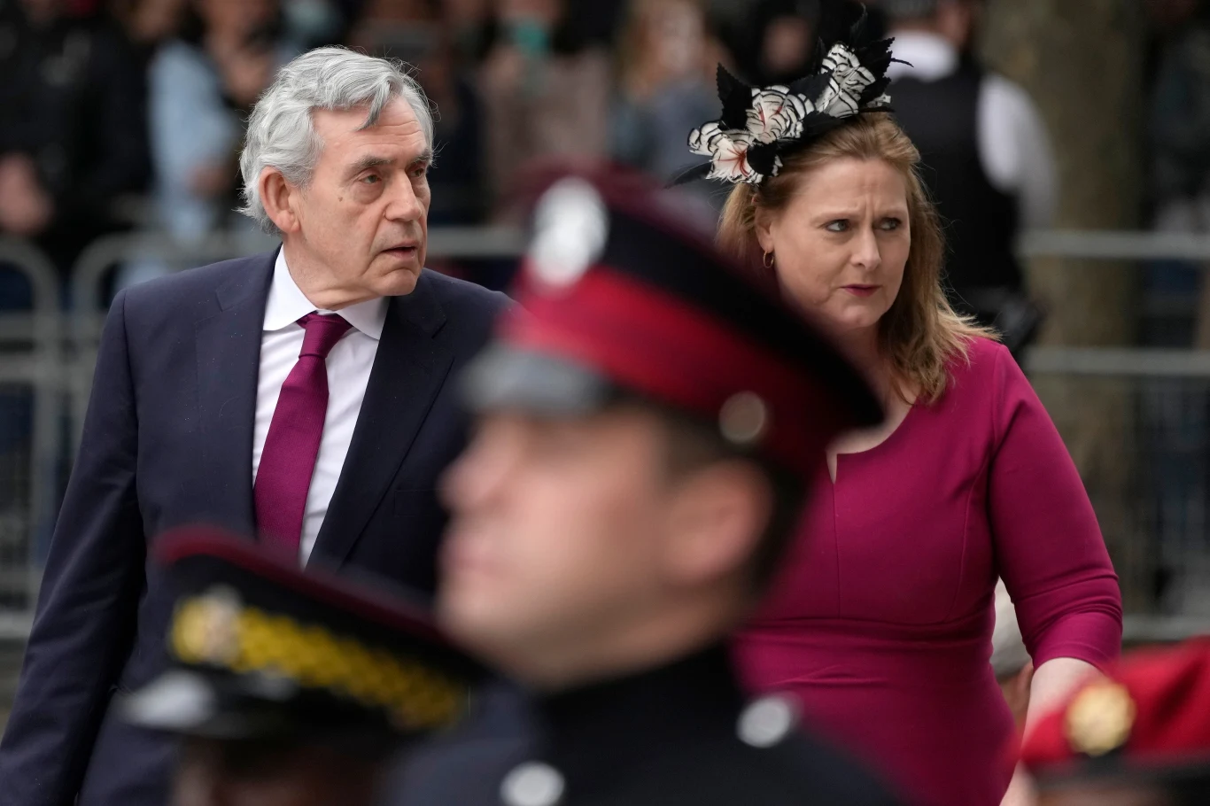Były premier Wielkiej Brytanii, Gordon Brown z żoną Były premier Wielkiej Brytanii, Gordon Brown z żoną