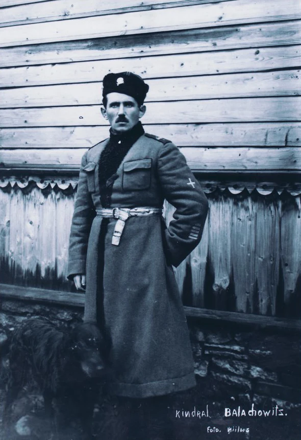 Gen. Stanisław Bułak-Bałachowicz w czasie rosyjskiej wojny domowej, 1919 rok