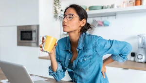 Główna grupa dolegliwości to dolegliwości kręgosłupa w odcinku szyjnym oraz w odcinku lędźwiowo-krzyżowym