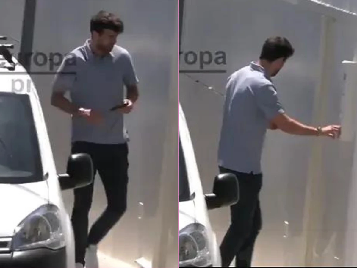 Shakira odebrała klucze Pique od jej domu. Ekspartner pocałował klamkę