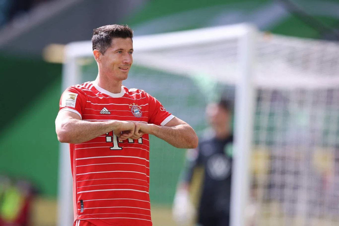 Robert Lewandowski w barwach Bayernu Monachium
