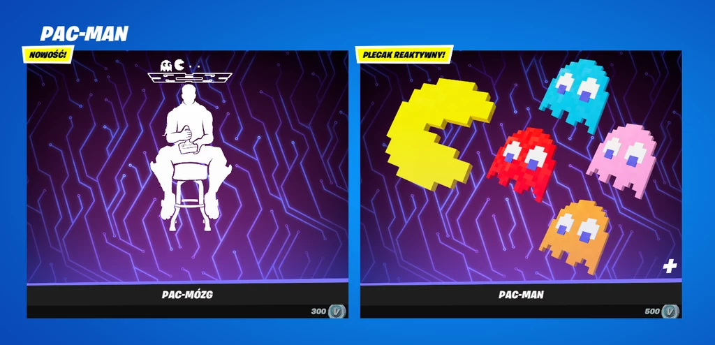 Pac-Man przywędrował do świata gry Fortnite Pac-Man przywędrował do świata gry Fortnite