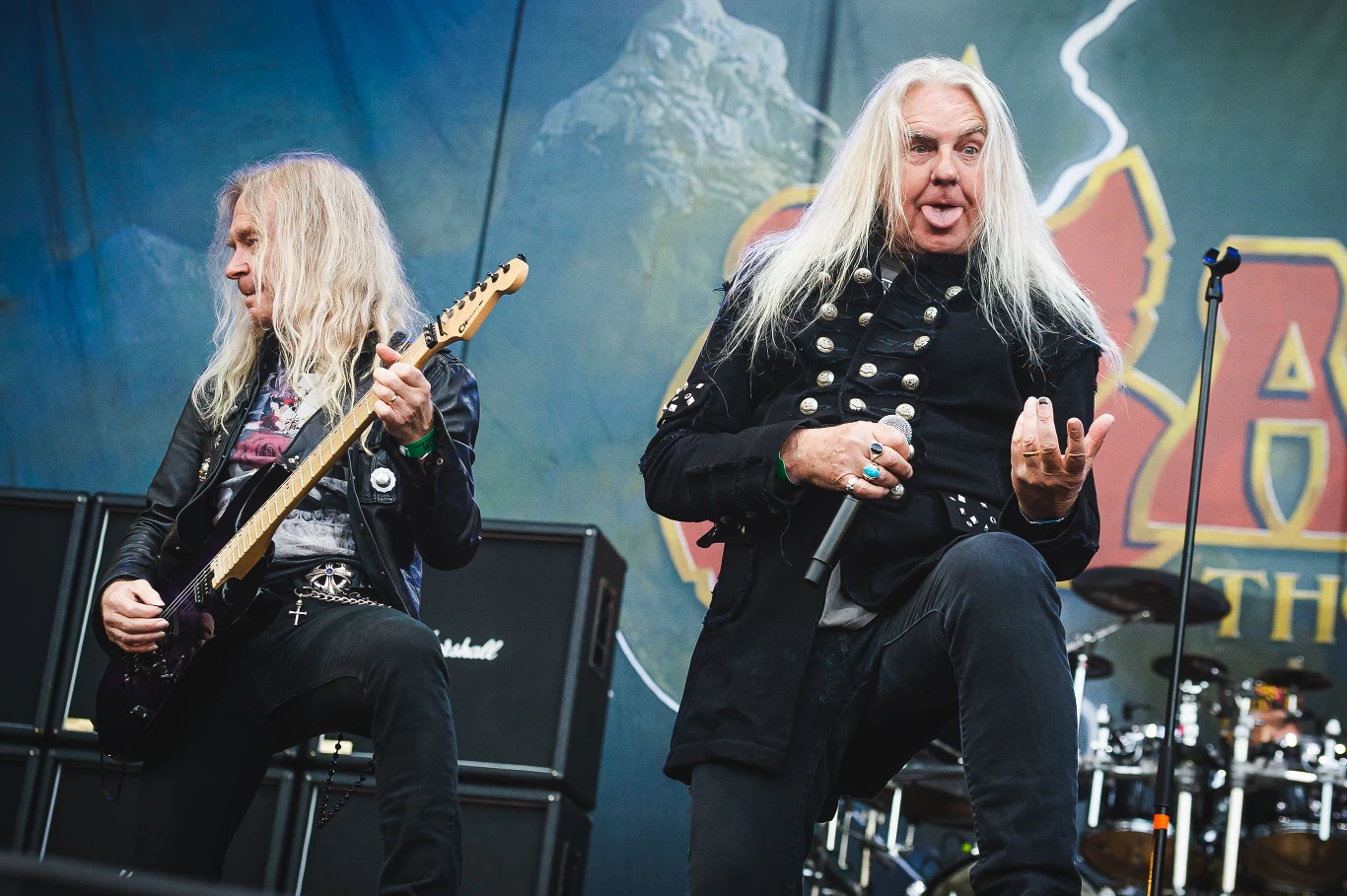 Saxon podczas Mystic Festival 2022. Saxon podczas Mystic Festival 2022.