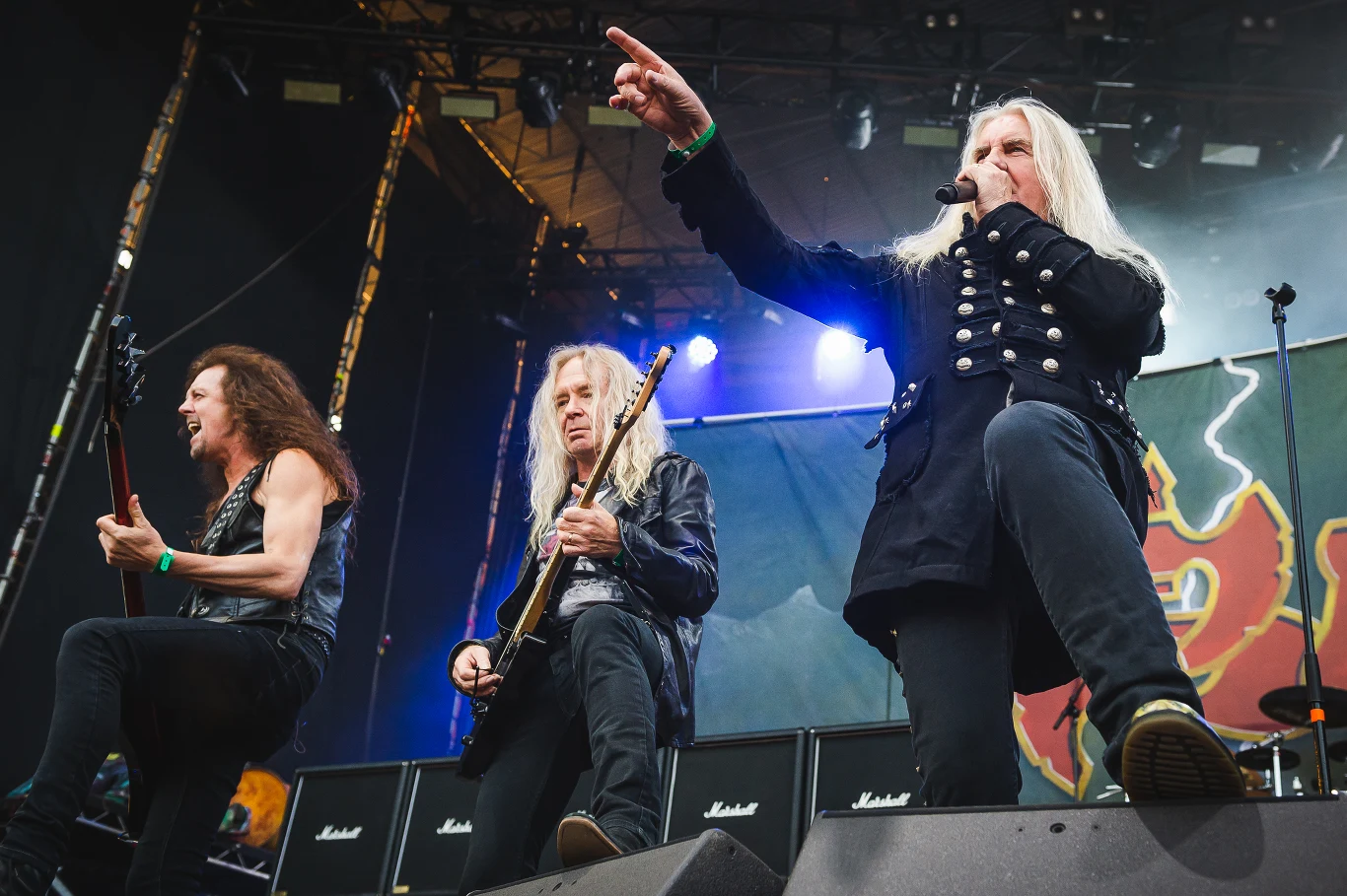 Saxon podczas Mystic Festival 2022. Saxon podczas Mystic Festival 2022.