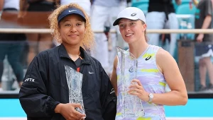 Naomi Osaka i Iga Świątek