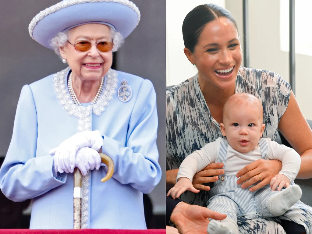 Królowa Elżbieta II w końcu poznała prawnuczkę. Do tej pory miała okazję na spotkanie z najstarszym synem księcia Harry'ego i Meghan Markle, Archim. Foto: TOBY MELVILLE