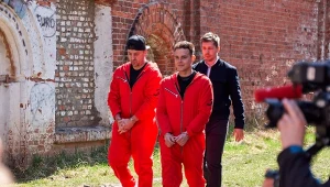 Marcin Miller i Luka Rosi w "Wielkiej ucieczce"