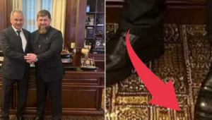 Ramzan Kadyrow założył nietypowe obuwie