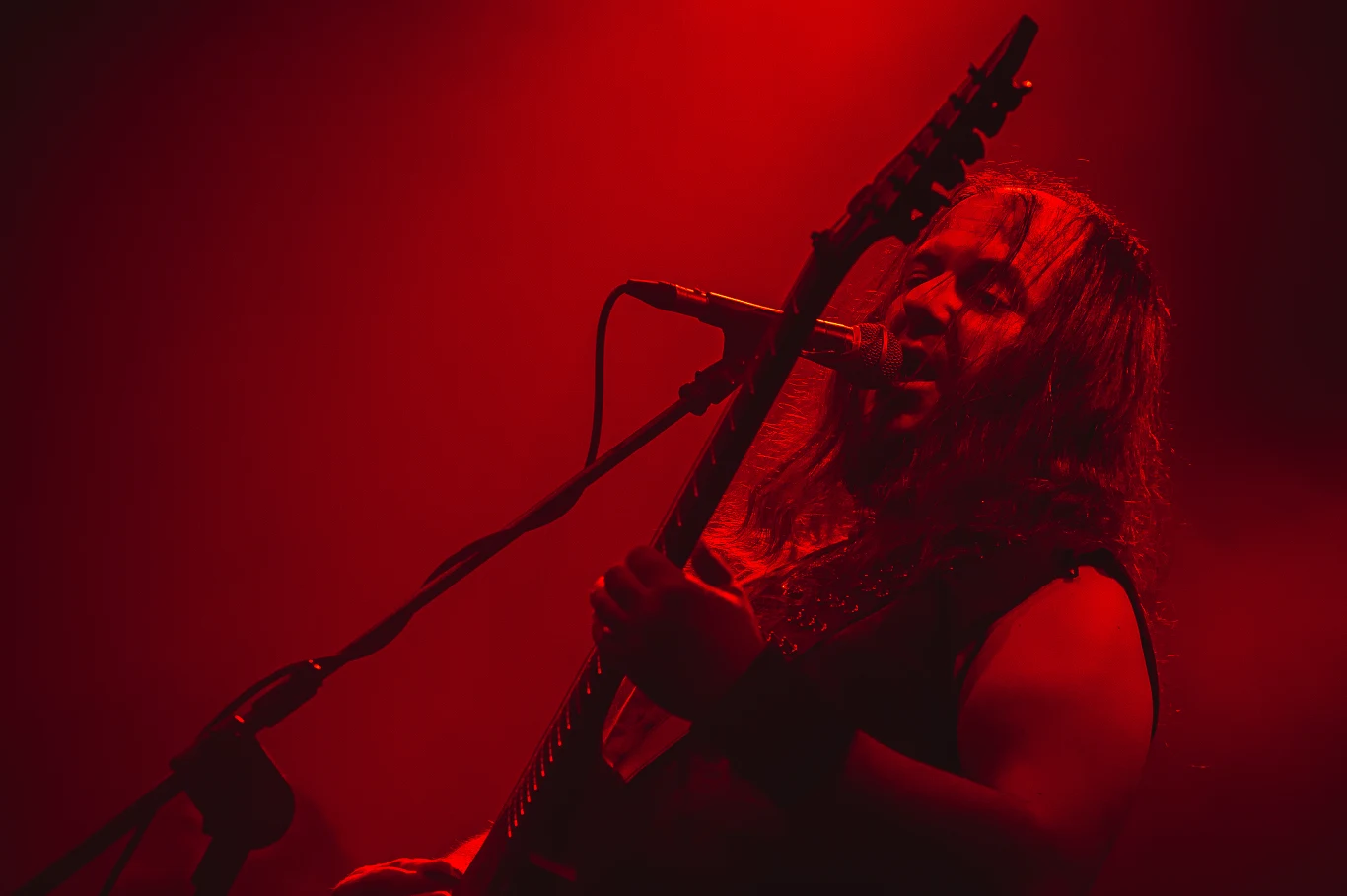 Azarath podczas koncertu na Mystic Festival 2022