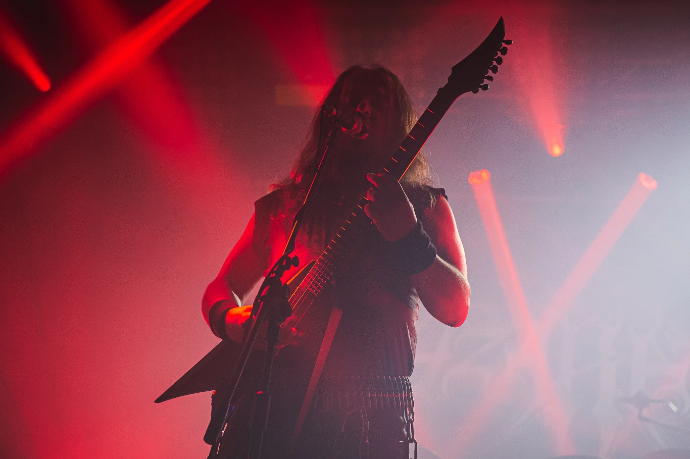 Azarath podczas koncertu na Mystic Festival 2022