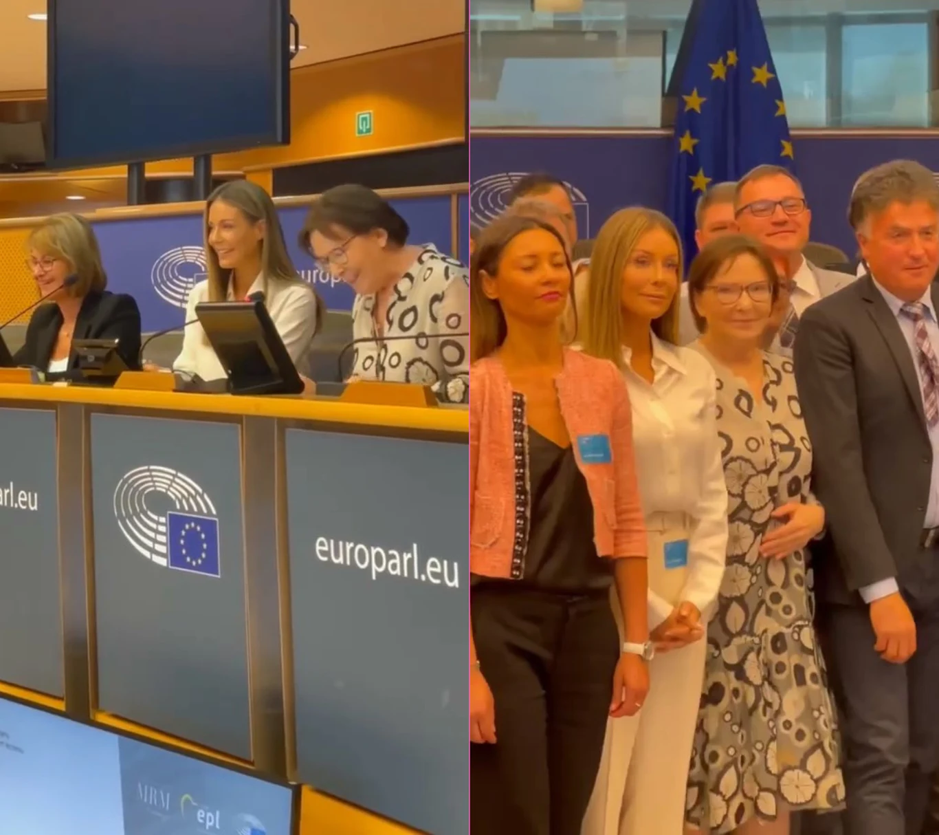 Małgorzata Rozenek w Europarlamencie