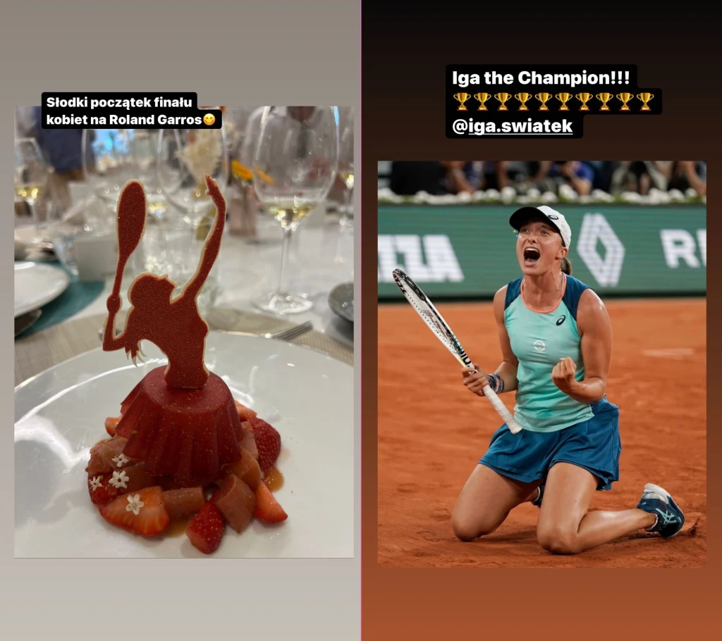 Kinga Rusin na meczu Igi Świątek.png Kinga Rusin na meczu Igi Świątek.png
