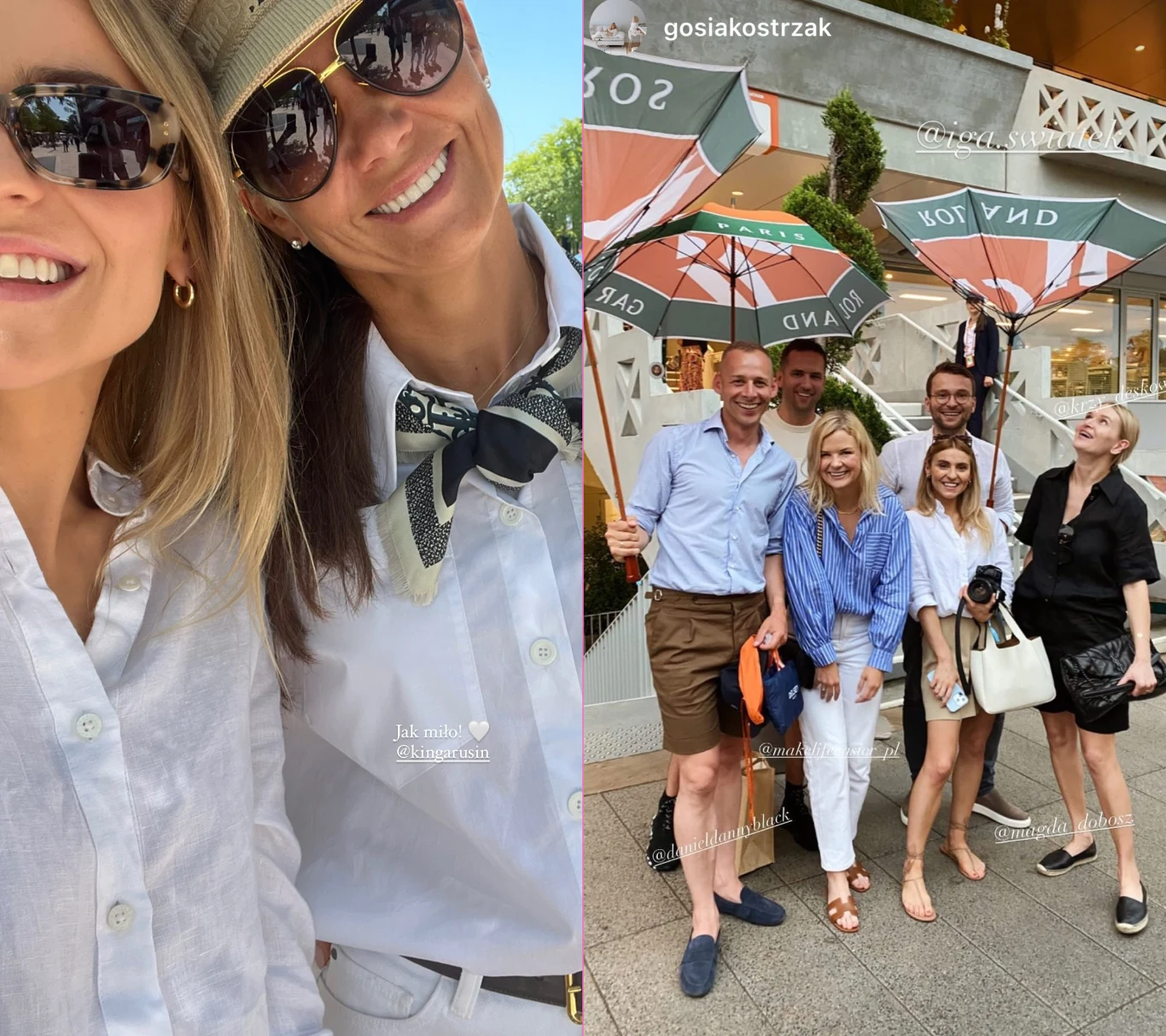 Kinga Rusin i Kasia Tusk