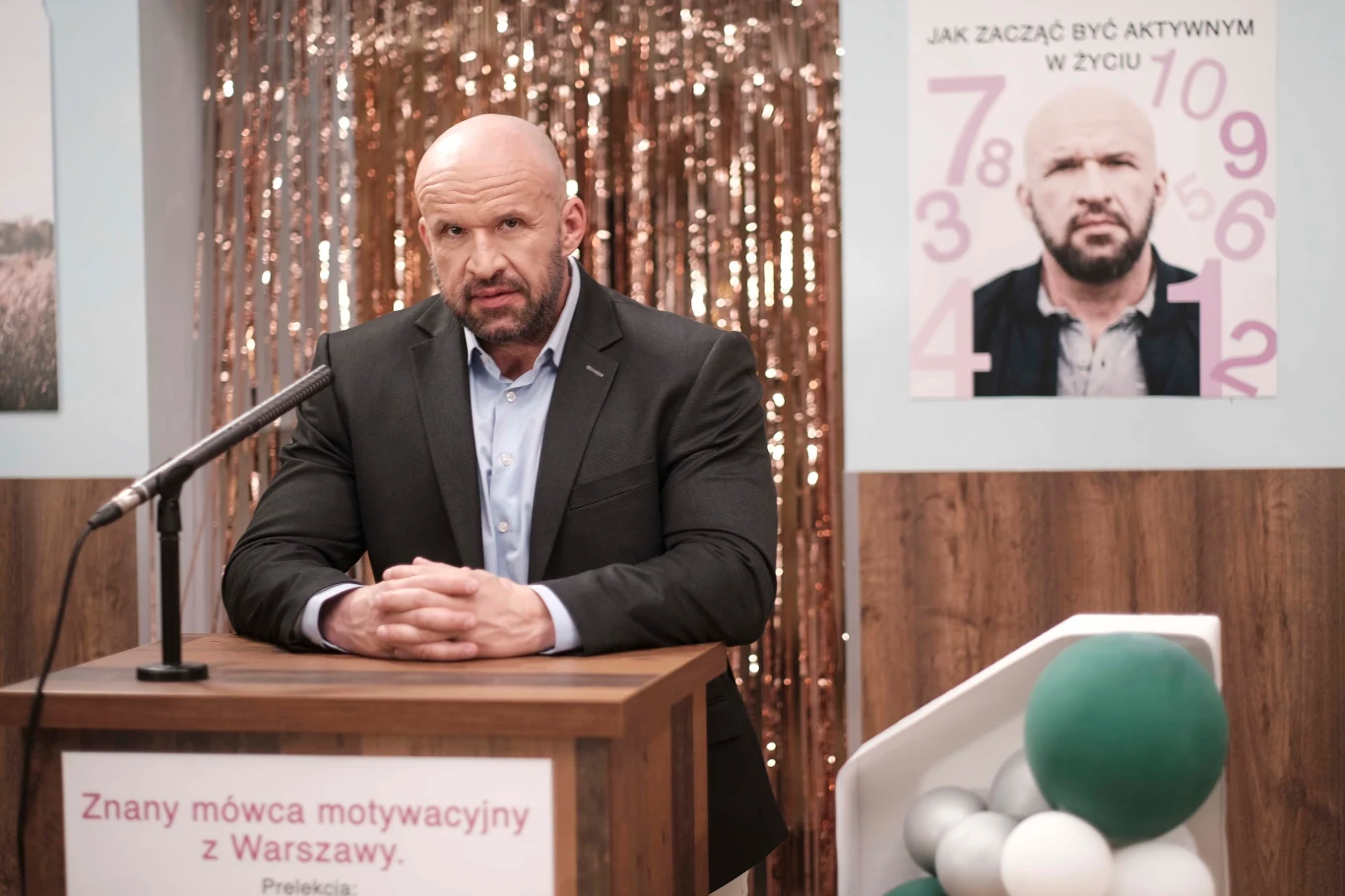 Tomasz Oświeciński w "Świętym"