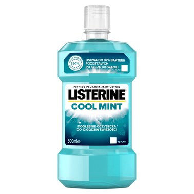 Listerine Cool Mint Płyn do płukania jamy ustnej 500 ml - 3