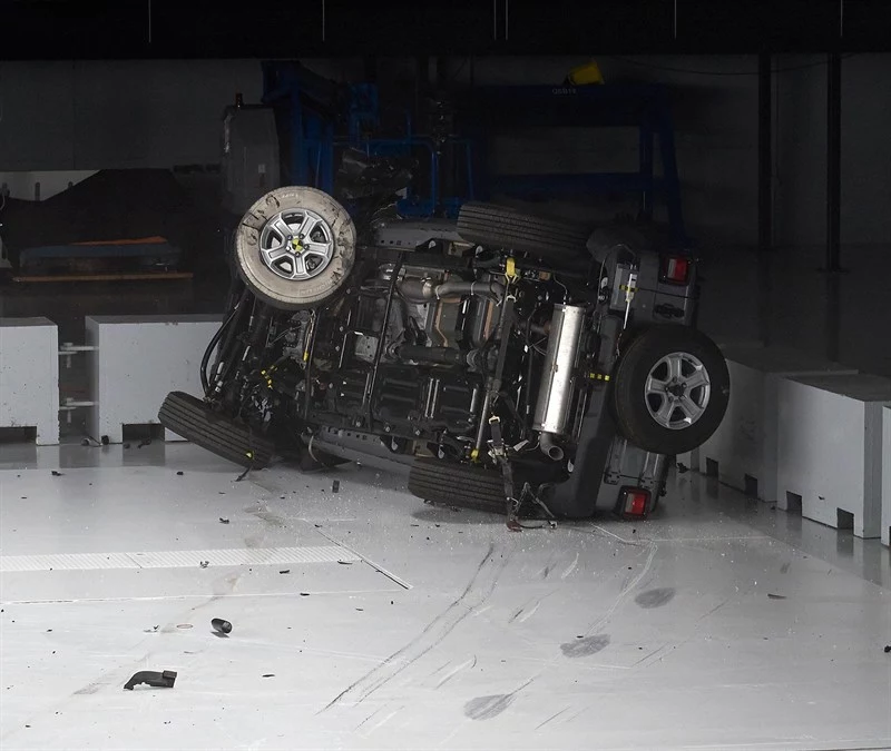 Jeep Wrangler po teście IIHS