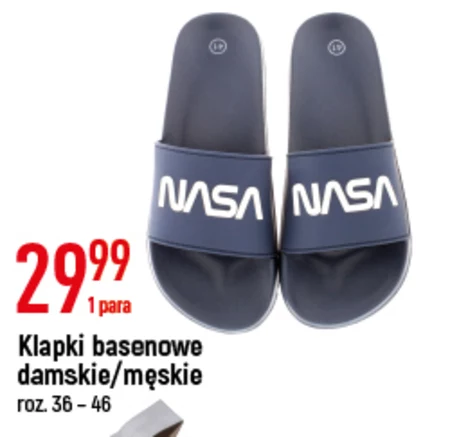 Klapki basenowe Nasa