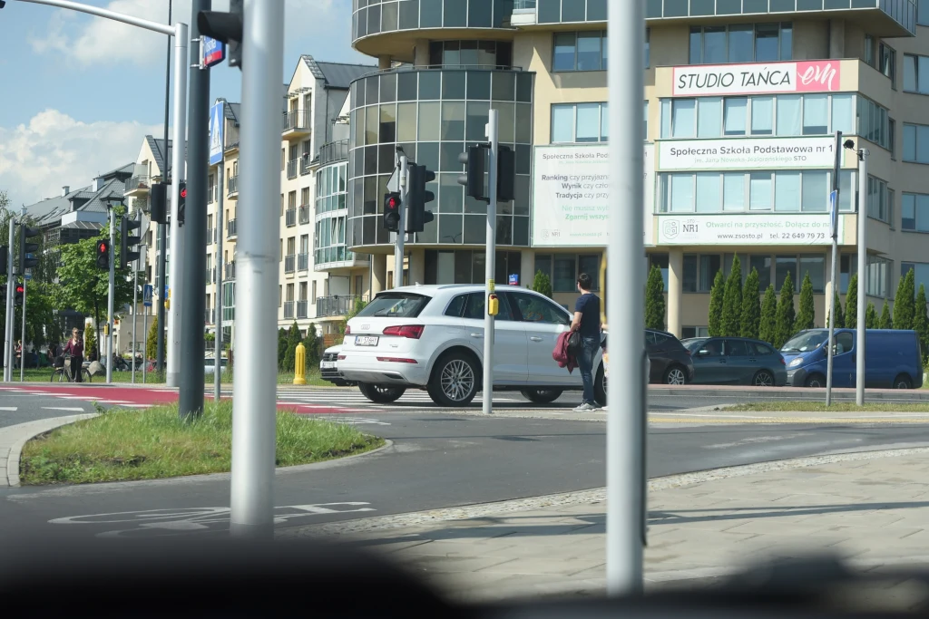 Aktorka najprawdopodobniej nie miała świadomości, że ktoś ją obserwuje