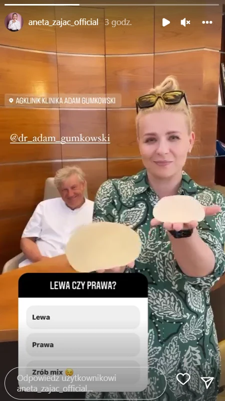 Aneta Zając https://www.instagram.com/aneta_zajac_official/