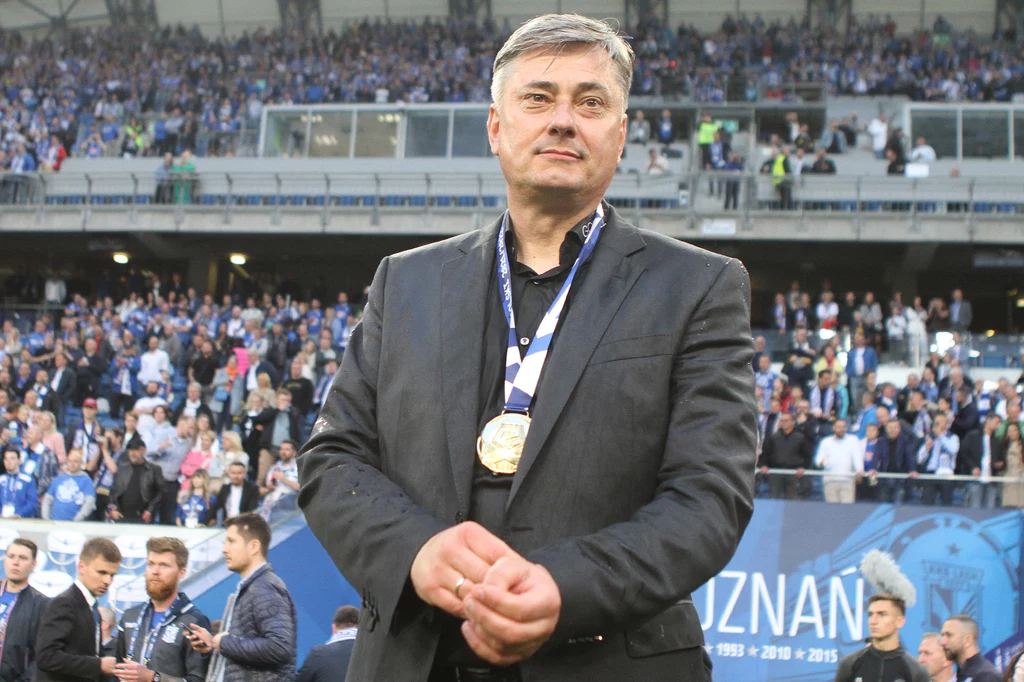 Mistrz Polski Maciej Skorża Mistrz Polski Maciej Skorża
