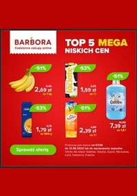 Gazetka promocyjna Barbora - Barbora - TOP 5 mega niskich cen - ważna do 12-06-2022