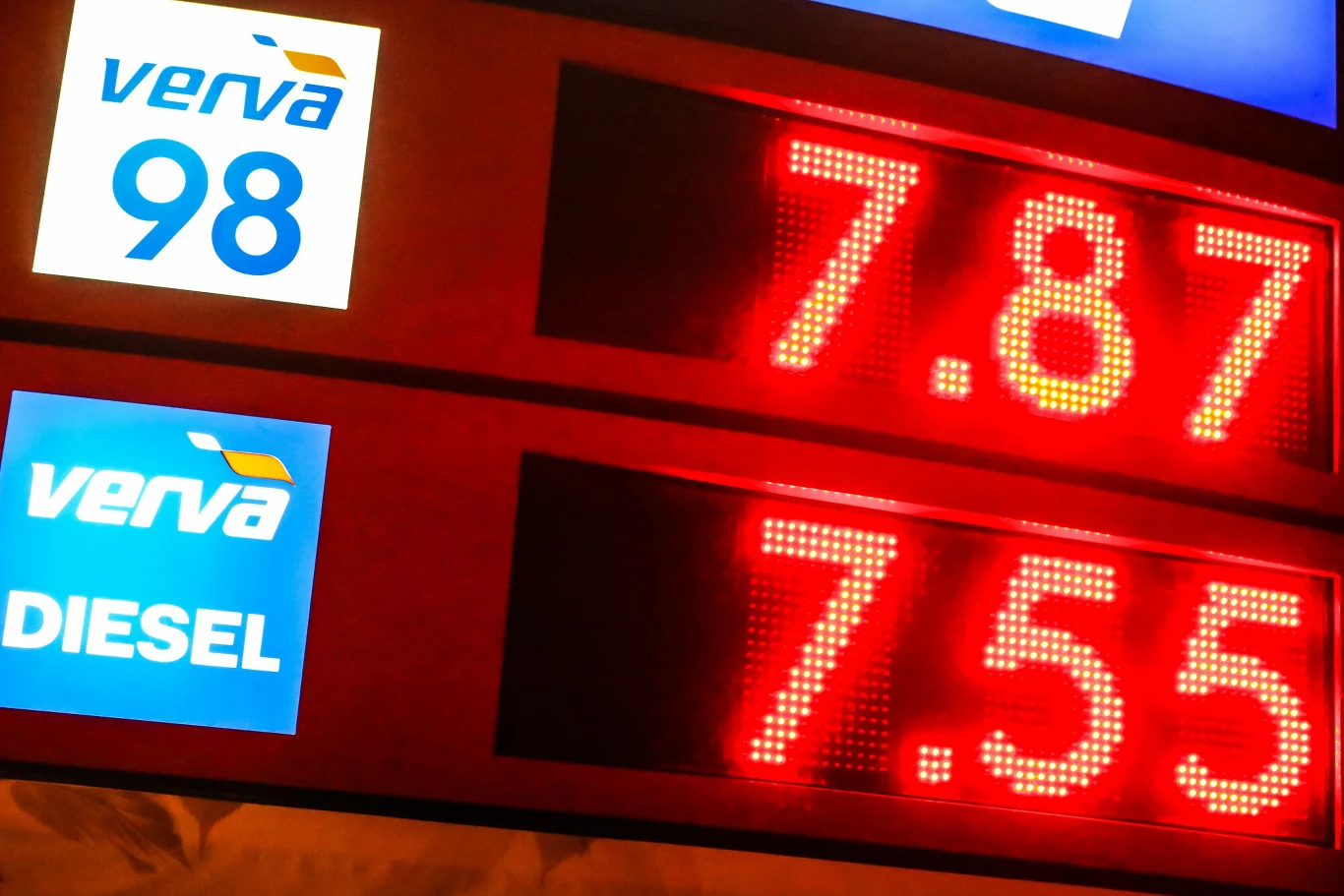 Niektóre stacje są już gotowe na wyświetlanie cen powyżej 10 zł / litr