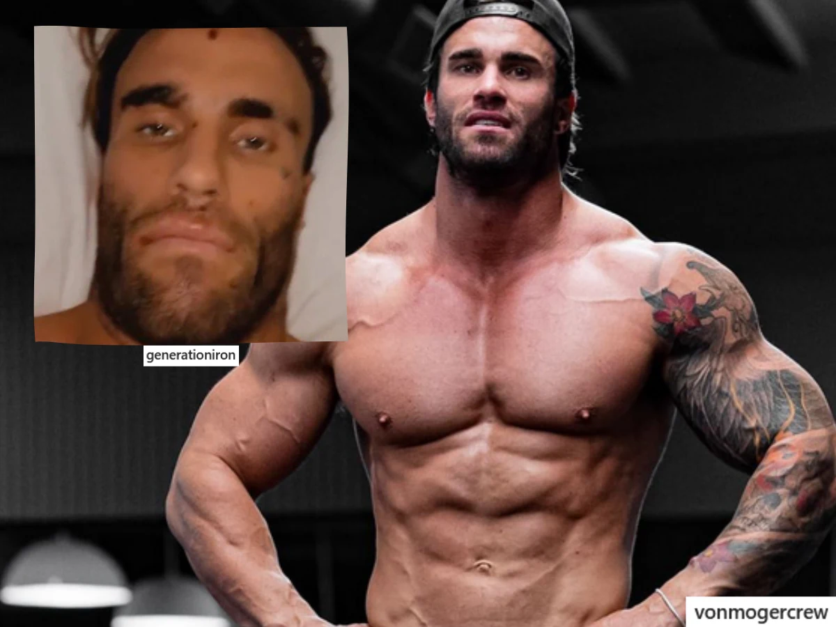 Calum Von Moger wyskoczył z okna Foto: IG @vonmogercrew/ / @generationiron/ Calum Von Moger wyskoczył z okna Foto: IG @vonmogercrew/ / @generationiron/