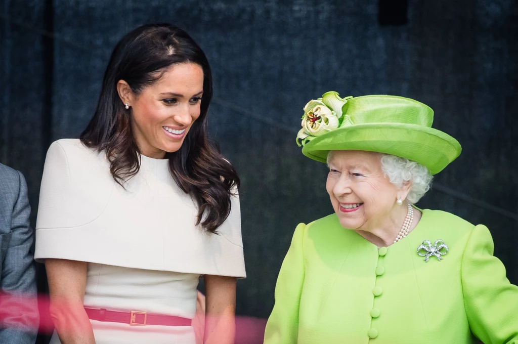 Meghan Markle, królowa Elżbieta II