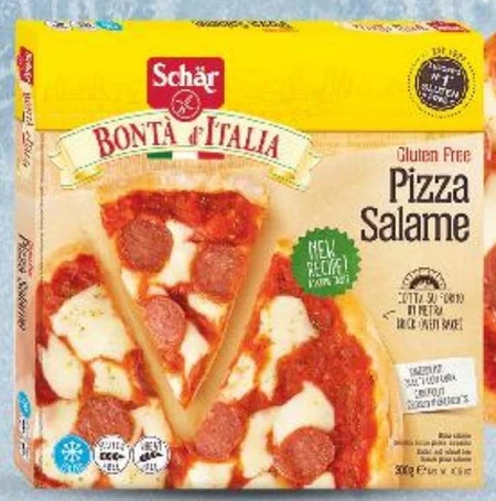 Schär Bontà d'Italia Pizza Salame bezglutenowa i bez laktozy 330 g