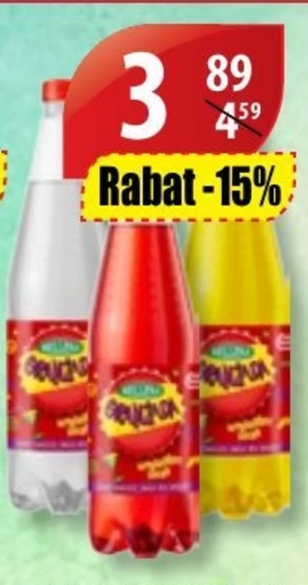 Oranżada Hellena Oranżada Zielona 1,25 l