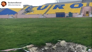 Stadiony Euro 2012 zbombardowane. „Rosyjski pokój niszczy wszystko”