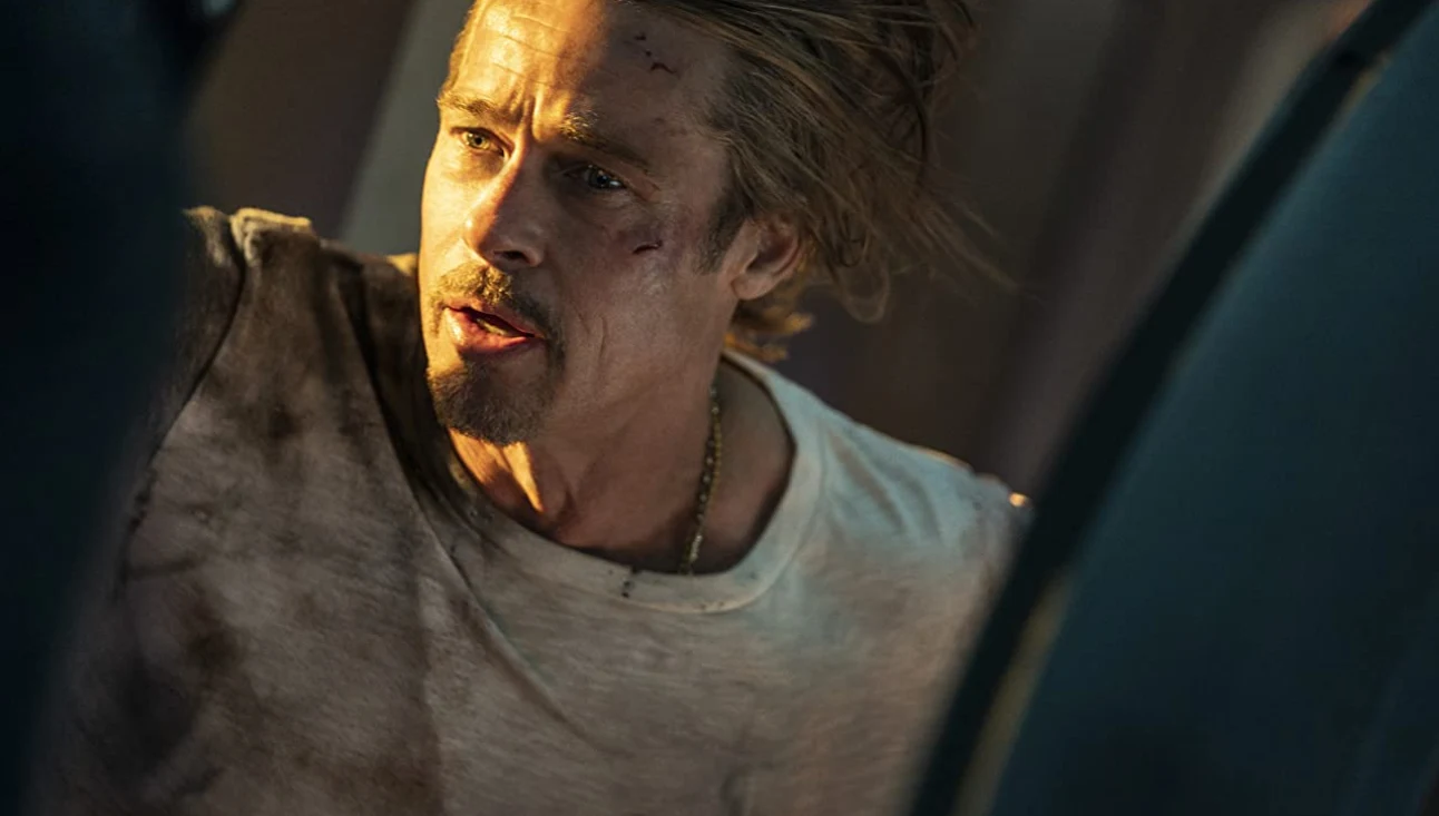 Brad Pitt w filmie "Bullet Train"