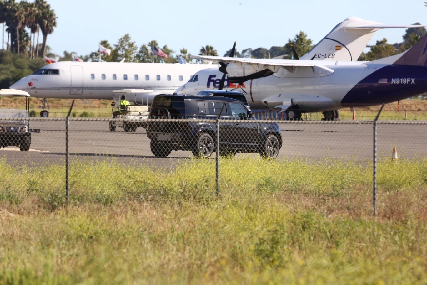 Prywatny samolot Harry'ego i Meghan