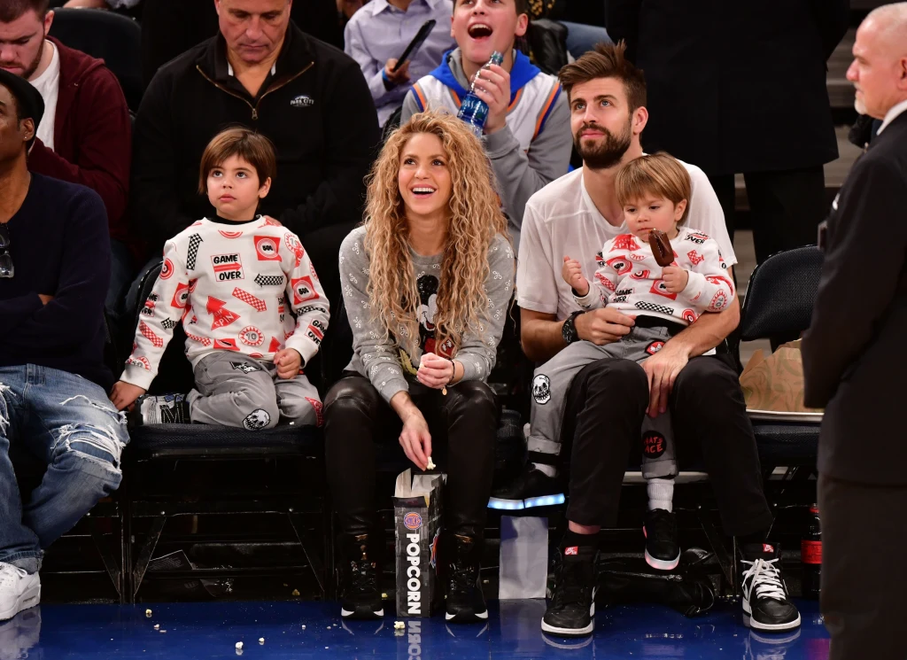 Shakira i Gerard Pique z dziećmi: Milanem i Sashą