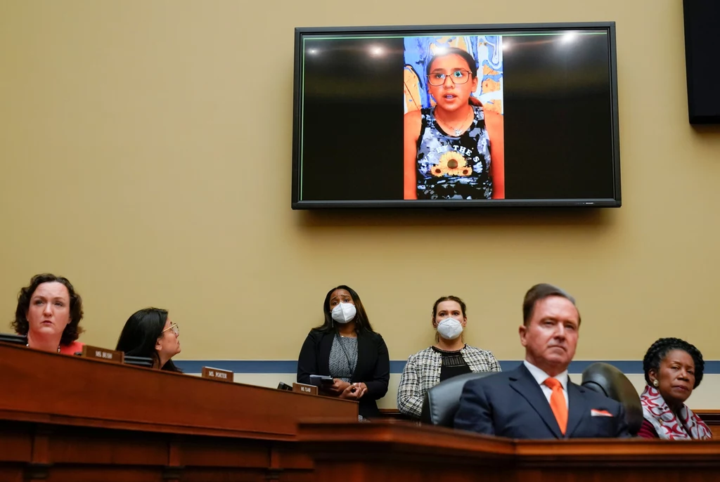 Miah Cerrillo wystąpiła na nagraniu wideo przed komisją Kongresu USA Miah Cerrillo wystąpiła na nagraniu wideo przed komisją Kongresu USA