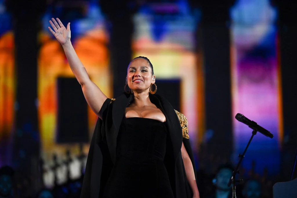 Alicia Keys wystąpiła podczas jubileuszu królowej Elżbiety