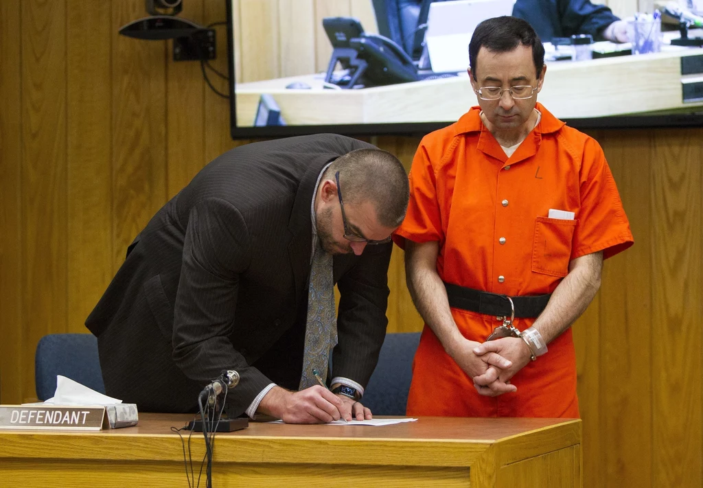 Larry Nassar został skazany na długoletnie więzienie Larry Nassar został skazany na długoletnie więzienie