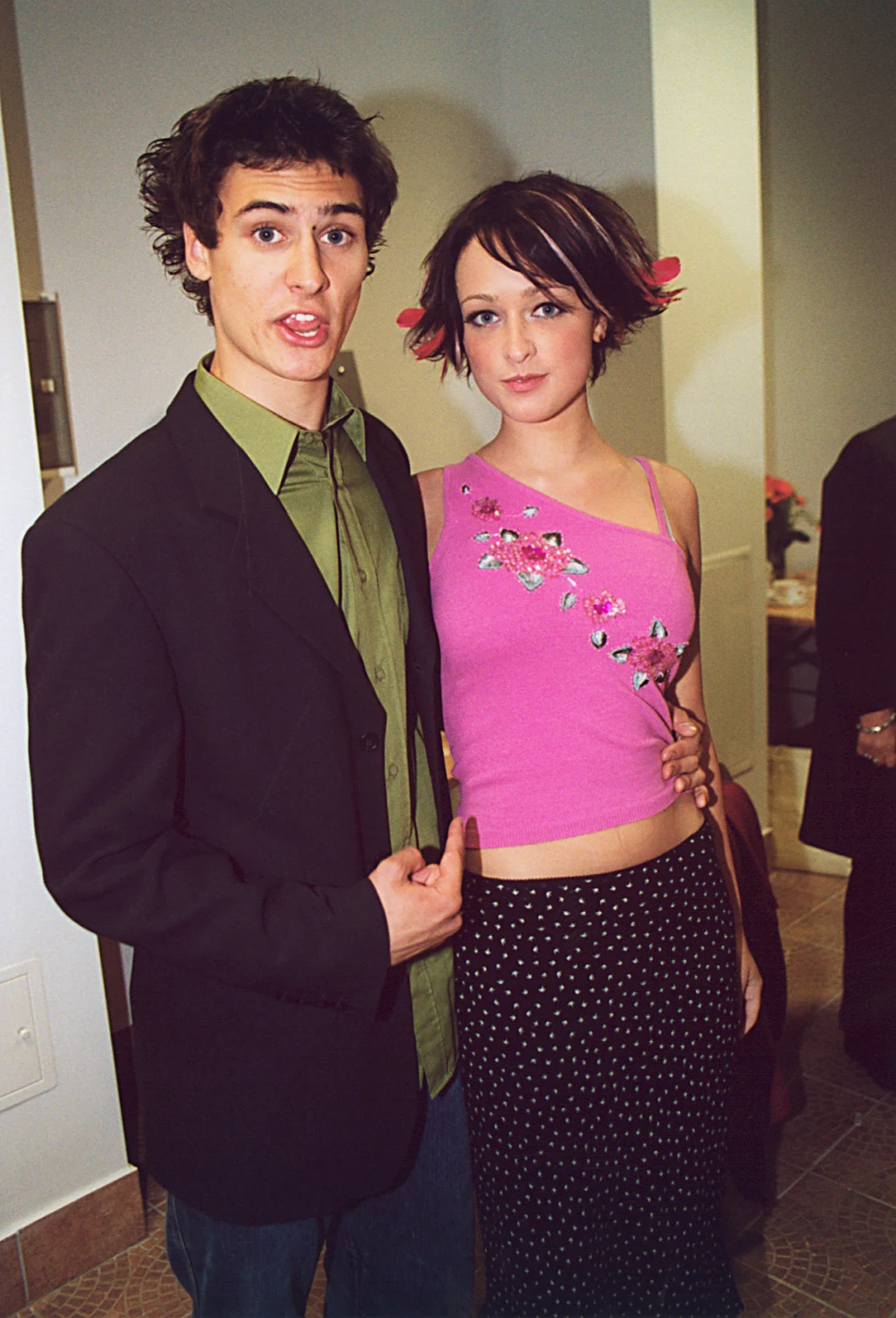 Matylda Damięcka, Mateusz Damięcki w 2002 roku 