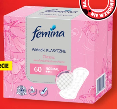 Wkładki higieniczne Femina